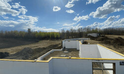 ICF blocks on top of RTM home basement
